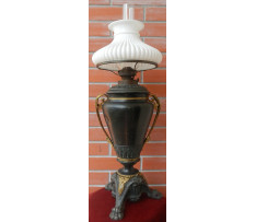 Petrolejová lampa amfora Rakúsko k.19.st.