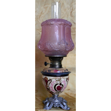 Petrolejová lampa Rakúsko 2.pol.19. st.