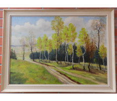 Průša Milosl.(1944)-Brezy pri ceste