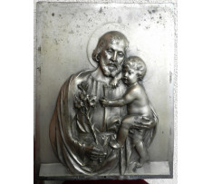 Sv. Jozef s dieťatom Kunstantalt WMF gieslingen