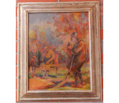 Tichý Kálman(1888-1968)-V parku