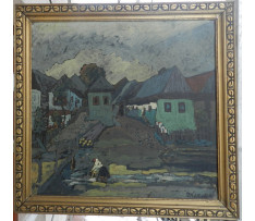 Zálesky Fr.(1901-1961)-Dedinský motív