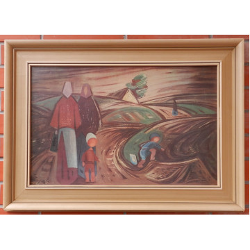 Čapek Josef (1887-1945)-Hnedá krajina I