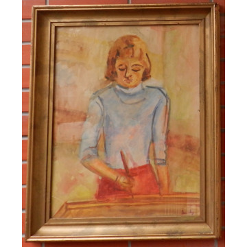 Čemicky Ladislav (1909-2000)-Žiačka