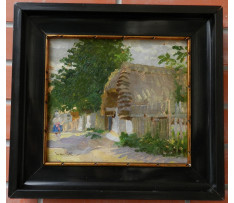 Šnobl Jaroslav (1884-)-Pri domčeku