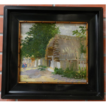 Šnobl Jaroslav (1884-)-Pri domčeku
