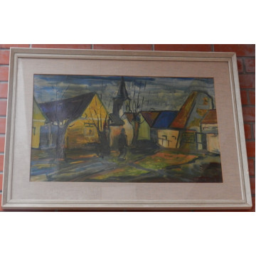 Štefan Gerstner(1939)-Cestou v dedine