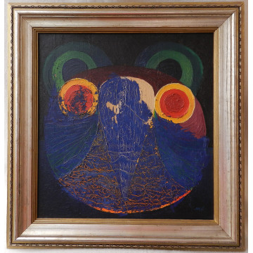 Čunderlík M.(1926-83)-Nefiguratívna kompozícia