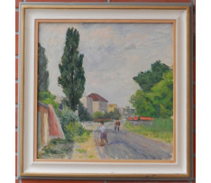Prohászka Tallos István(1896-1974)-Na ceste (V Šamoríne)