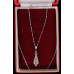 Zlatý príves briliantový 0,27 ct Art Deco