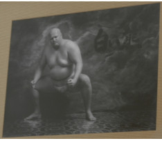 Saudek Ján(1935-)-Jaroslav Poříz, z Cyklu Sportovci