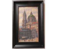 Maximilián Schurmann (1890-1960)-Kostol sv.Mikuláša v Prahe