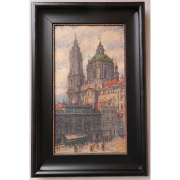 Maximilián Schurmann (1890-1960)-Kostol sv.Mikuláša v Prahe