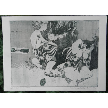 Emil Sedlák (1938-)-Leg show ,