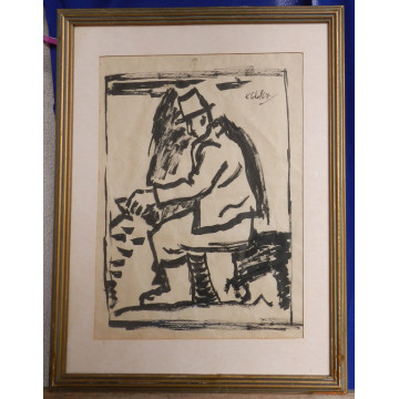 Koloman Sokol(1902-2001)Obuvník 