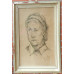 Tichý Kálmán(1888-1968)-Portét ženy