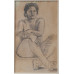 Imro W. Kráľ(1901-78)-Sediaci akt ženy